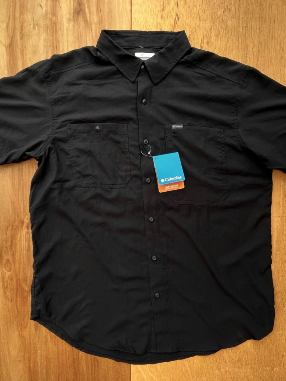 COLUMBIA SILVER RIDGE UTILITY LITE OMNI SHADE BROAD SPECTRUM SHIRT Men’s sz L